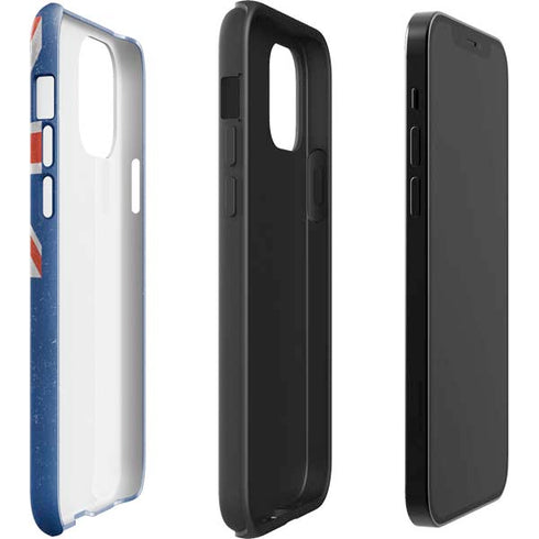 New Zealand Flag Distressed iPhone 12 Pro Max Impact Case